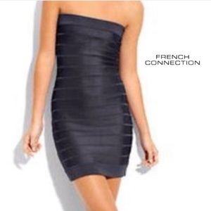 🆕 French Connection Bandage Bodycon Ribbon Dress